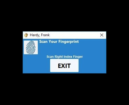Veryifying a Fingerprint